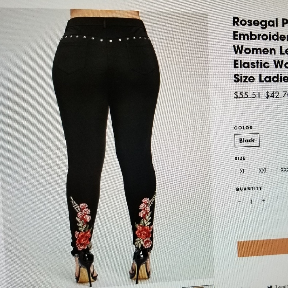 Nextmia Rose Pants - US Size 22